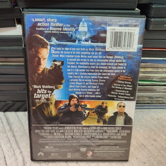 🎬3/15 SHOOTER Mark Walburg Widescreen - Picture 3 of 4